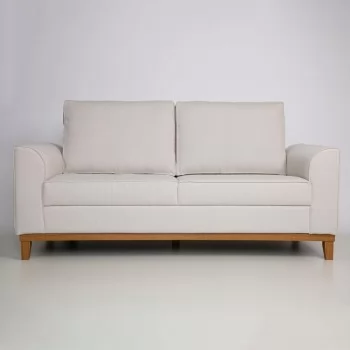 Sofá 2 Lugares, Base em MDF, Carregador USB - FLA004